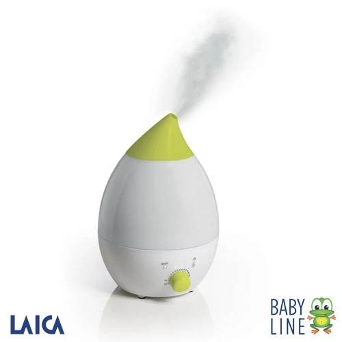 3 az 1-ben ultrahangos hidegpárásító, aromaterápia, hangulatvilágítás - Laica Baby Line
