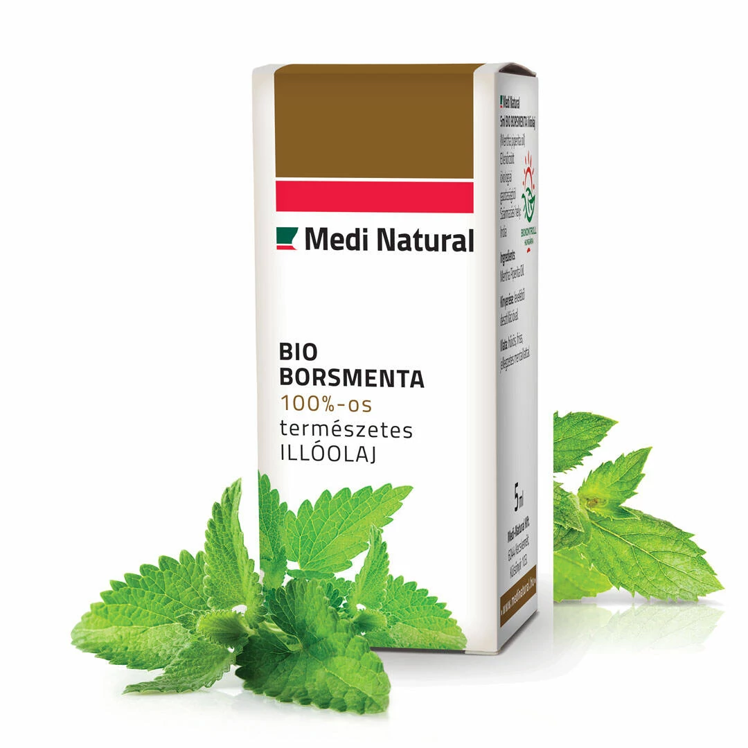 BIO Borsmenta illóolaj 5 ml - Medinatural