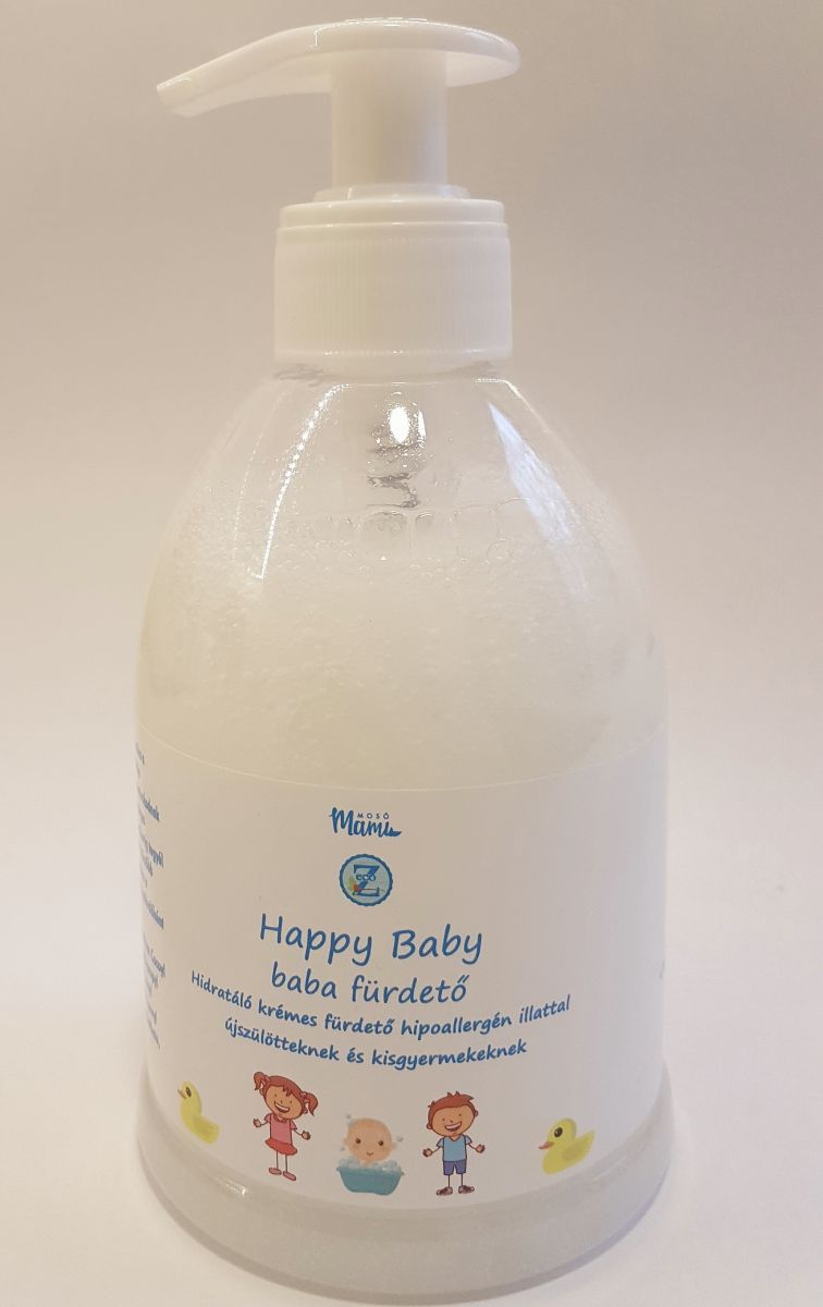 Happy Baby hidratáló krémes babafürdető 300 ml