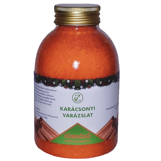 Karácsonyi Varázslat fürdősó édesnarancs-fahéj 650 g