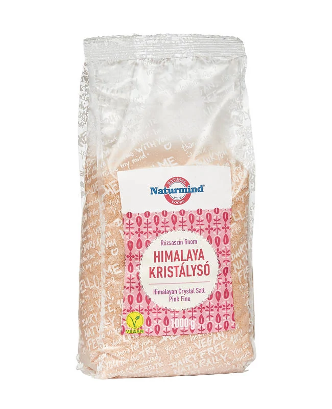 Himalája só, finom rózsaszín 1 kg - Naturmind