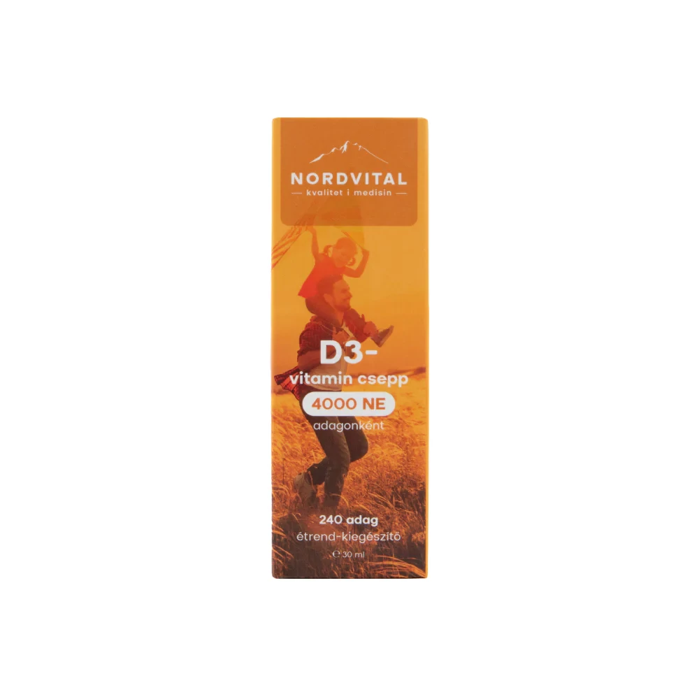 Nordvital D3-vitamin csepp 30 ml 240 adag