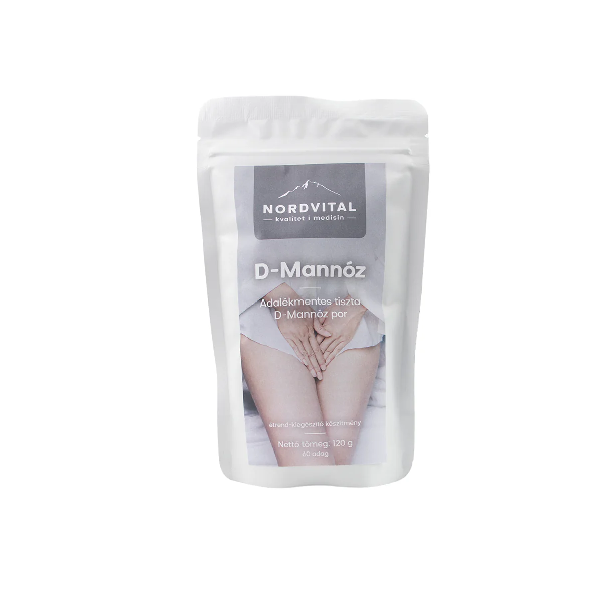 Nordvital D-mannóz por 120 g (60 adag)