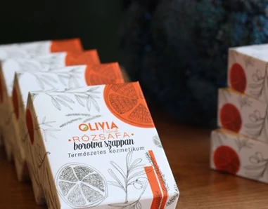Olivia rózsafa borotvaszappan 90 g
