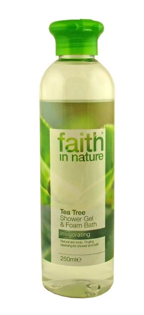 Teafa tusfürdő - Faith in Nature (250 ml)