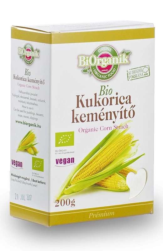 Kukoricakeményítő bio 200 g - Biorganik