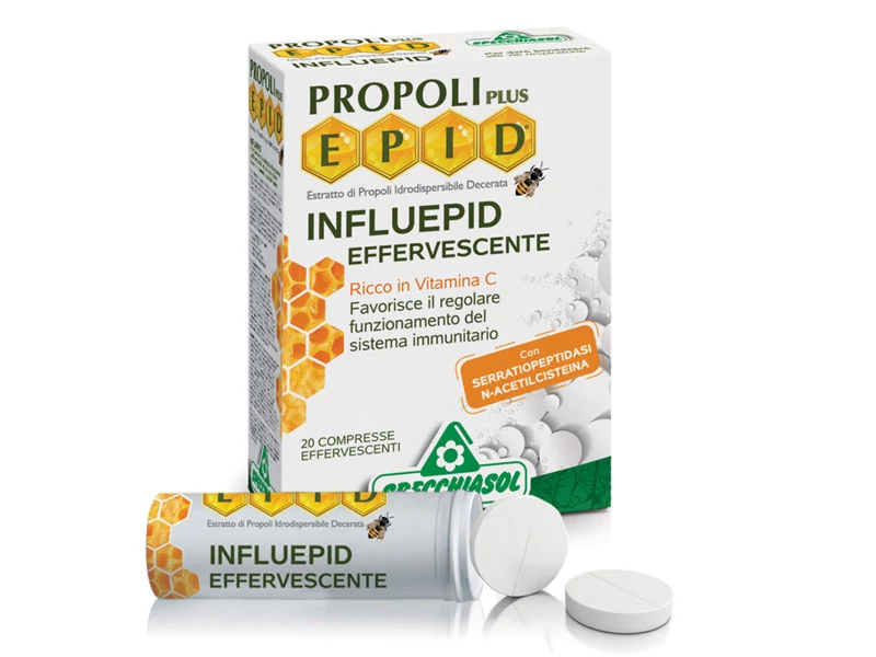 Immunerősítő Influepid Propolisz pezsgőtabletta 20 db - Specchiasol