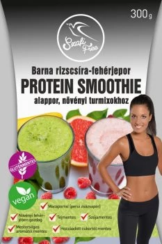 Barna rizscsíra fehérje por Protein Smoothie 300 g - Szafi Free