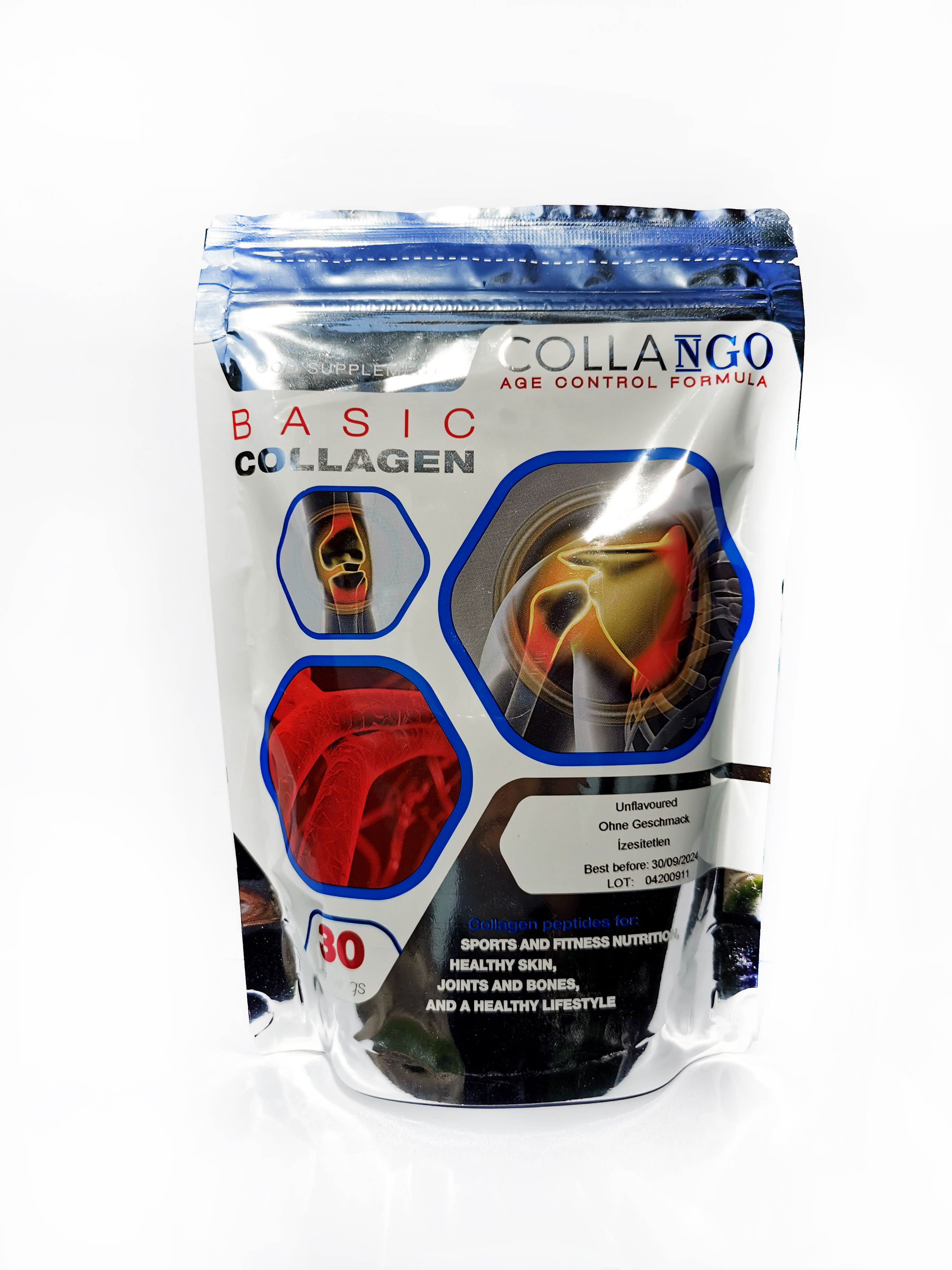 Sertéskollagén por natúr 300 g - Collango Collagen Basic