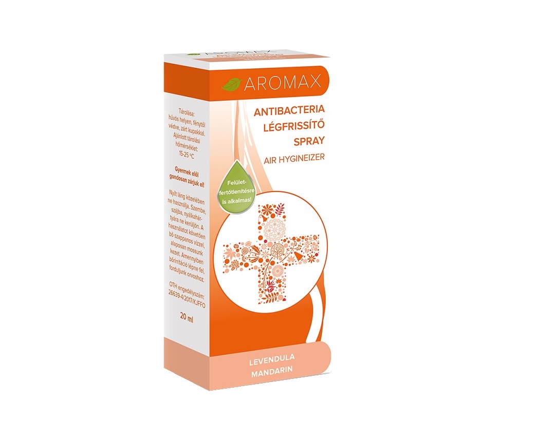 Antibacteria Mandarin-Levendula légfrissítő - Aromax