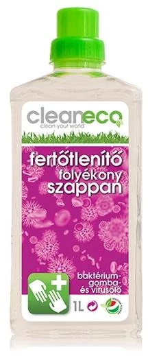 Cleaneco fertőtlenítő folyékony szappan 1000 ml