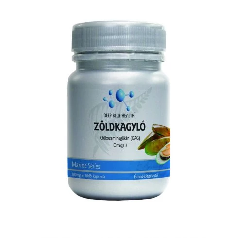 Zöldkagyló kapszula 500 mg 100 db kapszula - Deep Blue Health