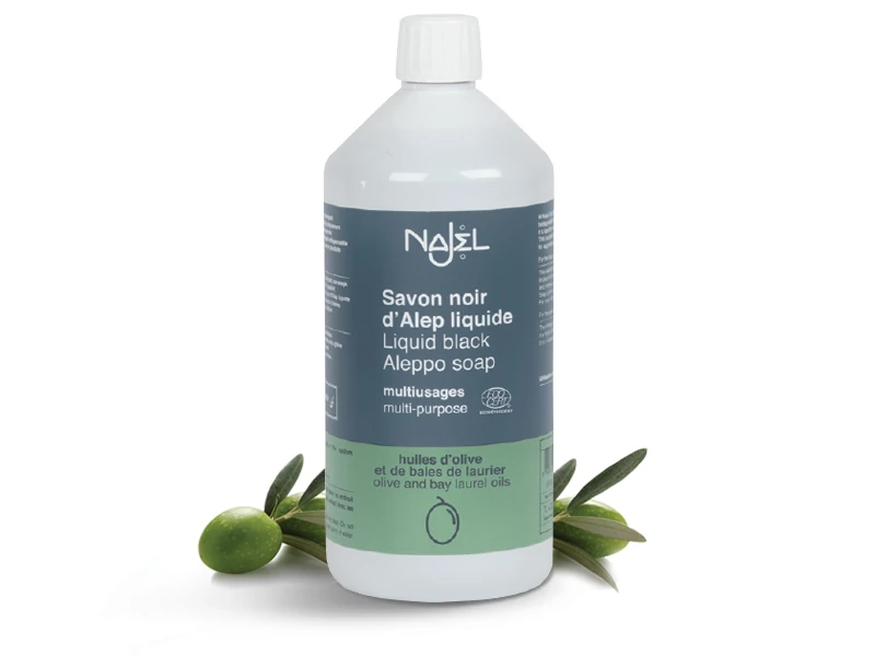 Najel – Öko tisztítószer aleppói fekete szappanból 1000 ml