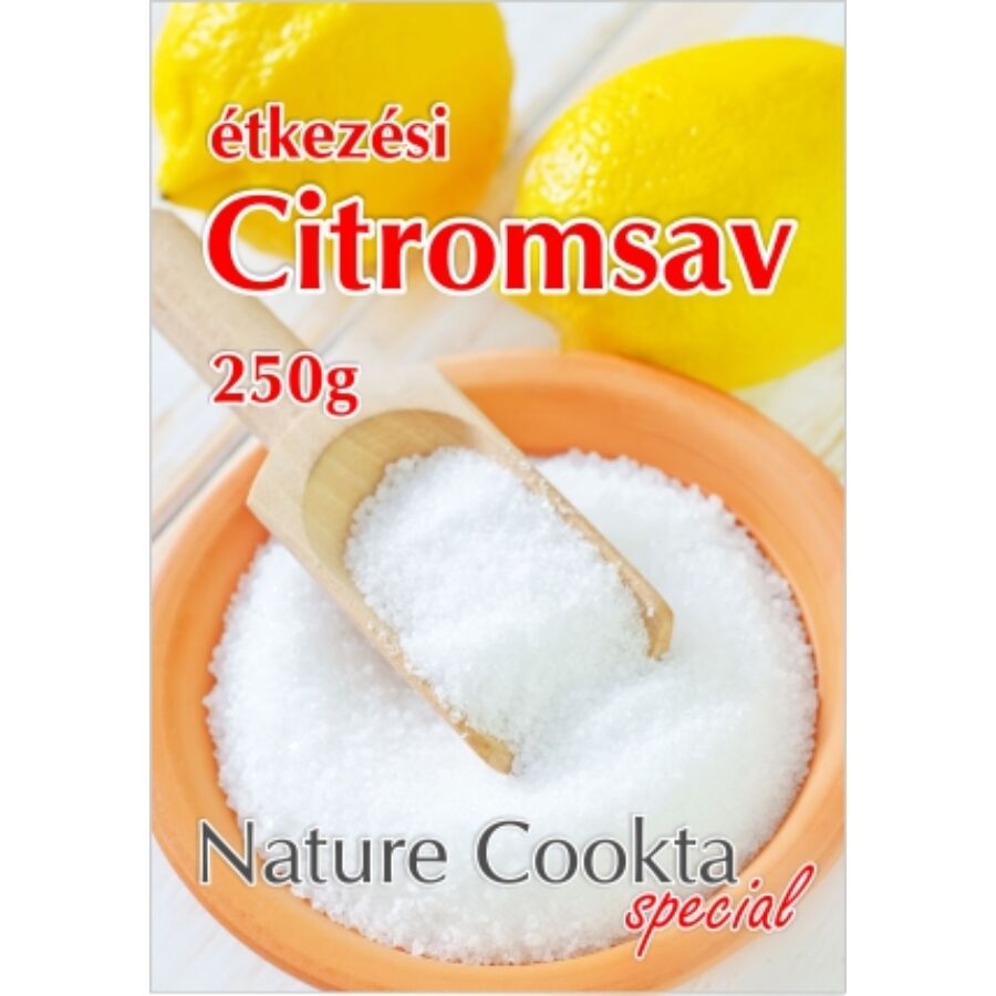 Citromsav 250 g - Nature Cookta