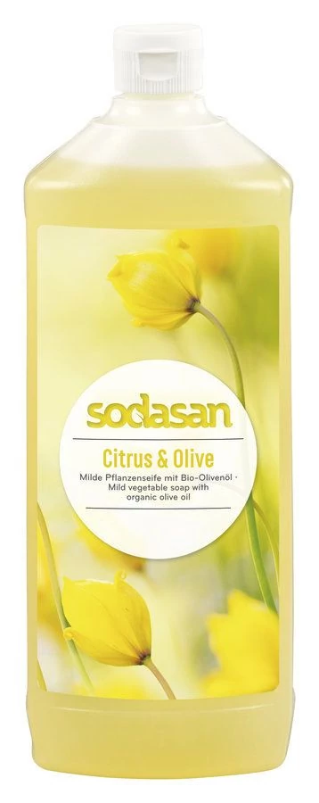 SODASAN BIO folyékony szappan citrom-oliva 1000 ml