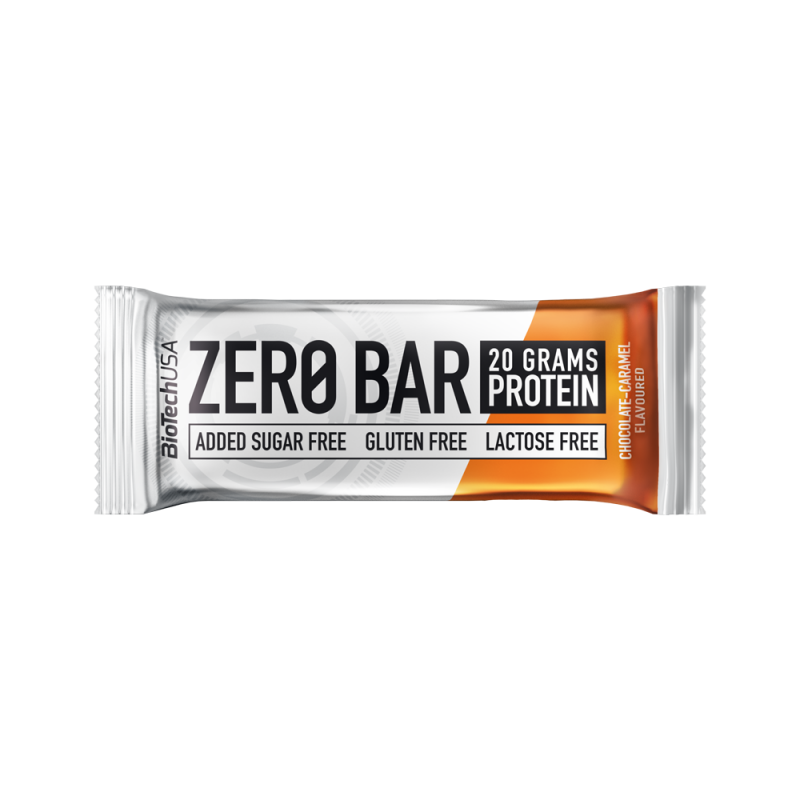 Biotech Zero Bar Szelet - Csokoládé és Karamell 50 g