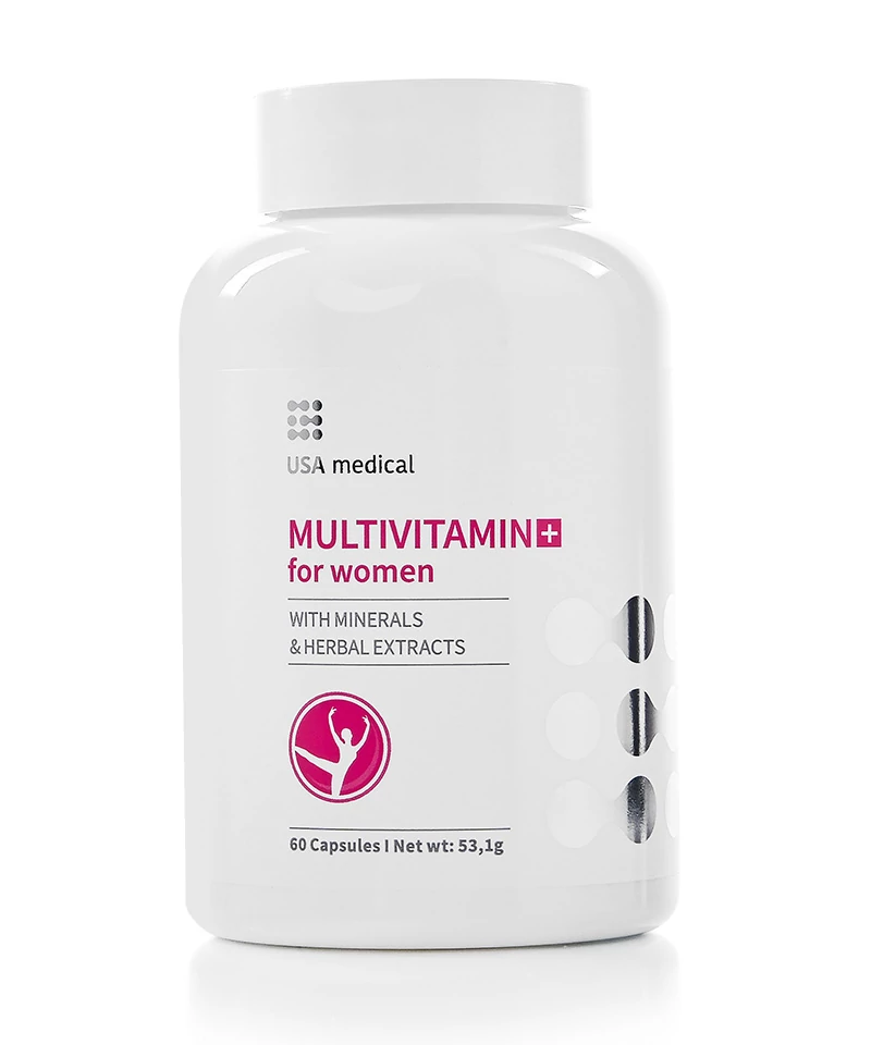 Multivitamin nőknek 60 kapszula - USA Medical