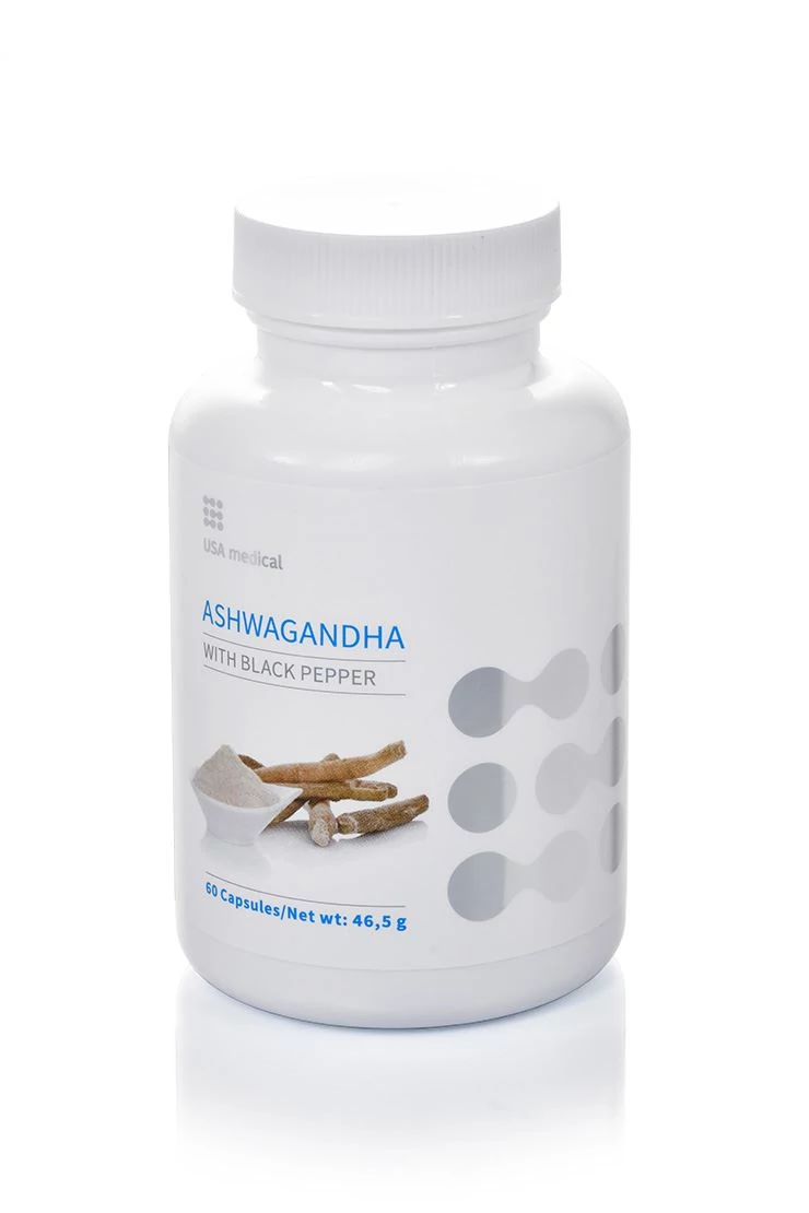 ASHWAGANDHA kapszula 60 db - USA medical