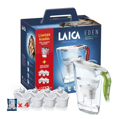 Laica Eden vízszűrő kancsó szett - zöld